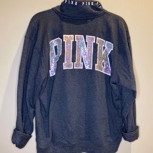 PINK VS Zip up Pullover Jacket